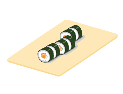 Maruki Traditional Bamboo Maki Sushi Roller